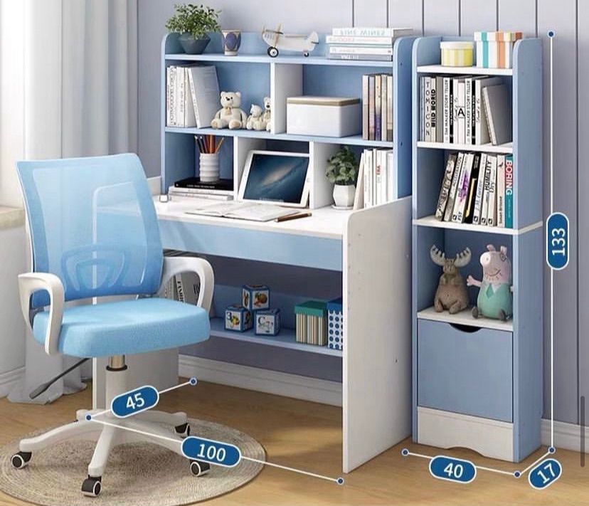 muebles y colchones - *ESCRITORIO + LIBRERO 
