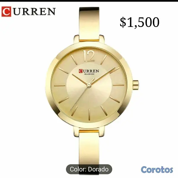 joyas, relojes y accesorios - Relojes curren y Poedagar Originales  9