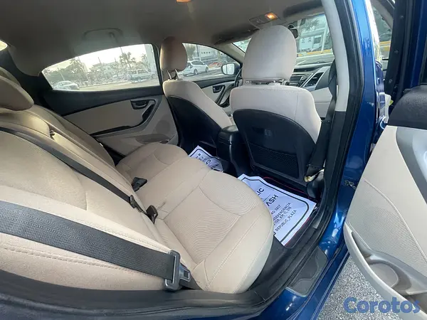 carros - Hyunday Elantra 2016 Azul 5