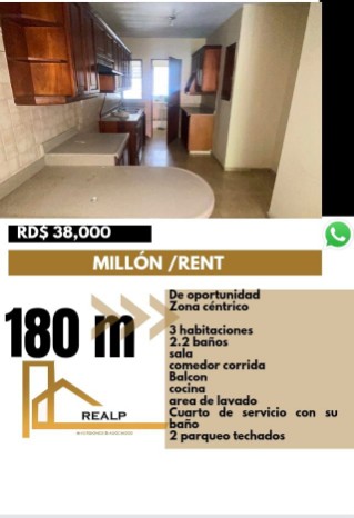 apartamentos - Apartamento en el millon