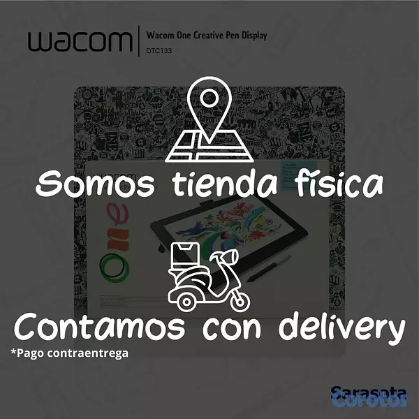 accesorios para electronica - Wacom by One Creative Pen Display 3