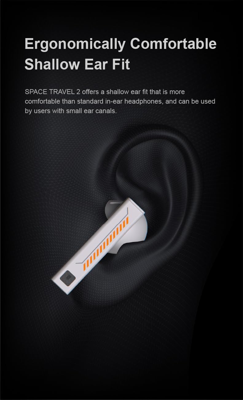 camaras y audio - Moondrop Space Travel 2 TWS Earbuds Bluetooth 6.0 8