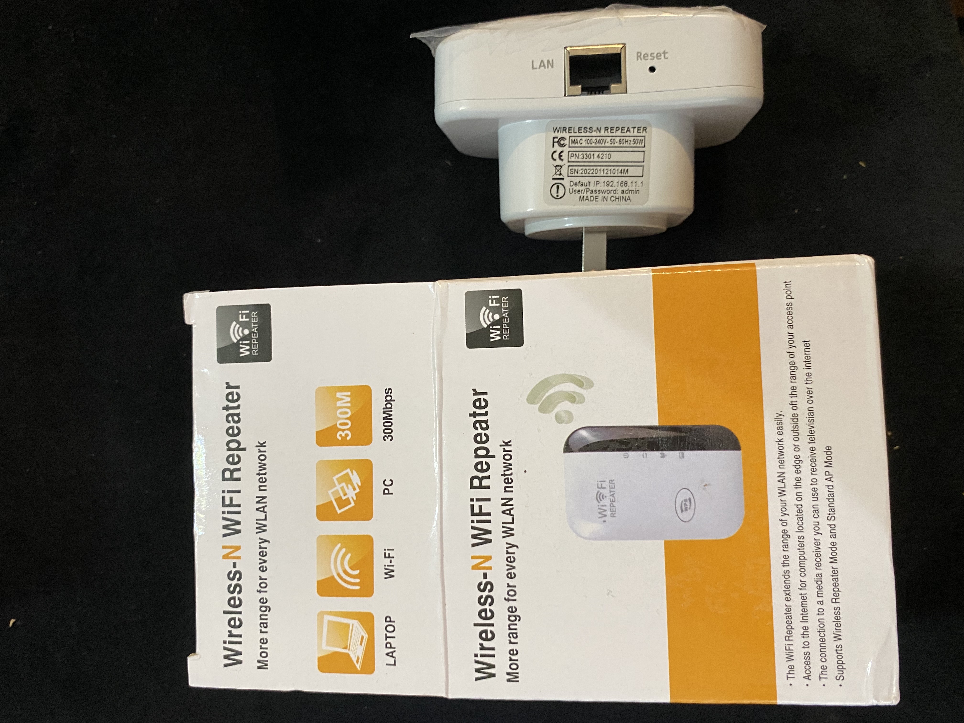 otros electronicos - Repetidor Wi-Fi  3