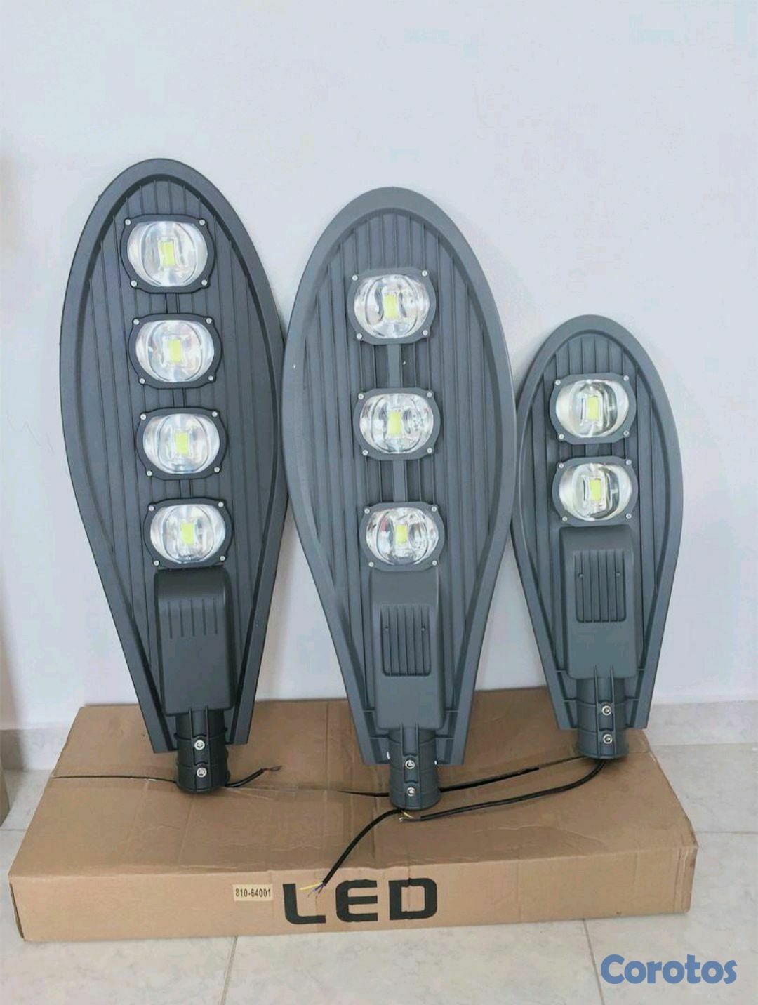 herramientas, jardines y exterior - lámpara LED tipo cobra 