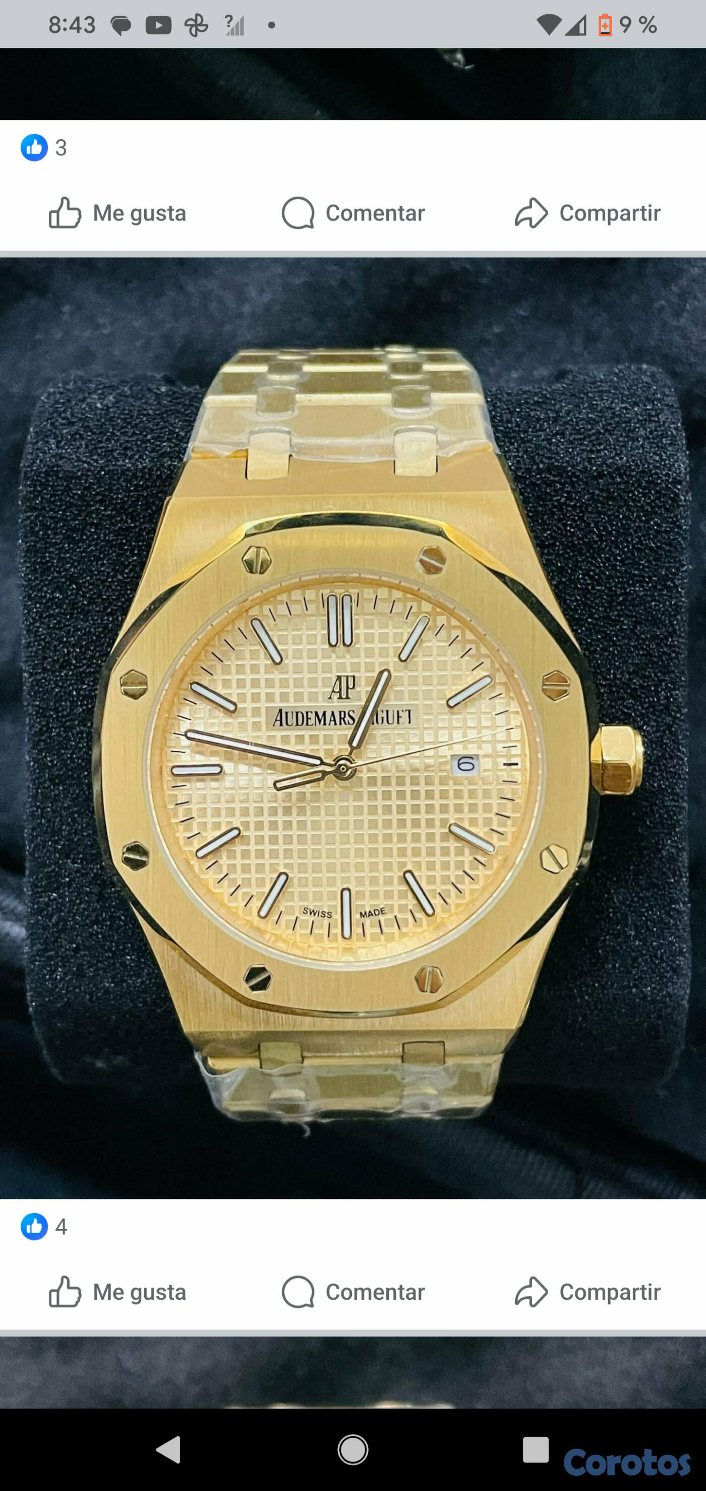 joyas, relojes y accesorios - súper clon AAA automático suiso caja  1