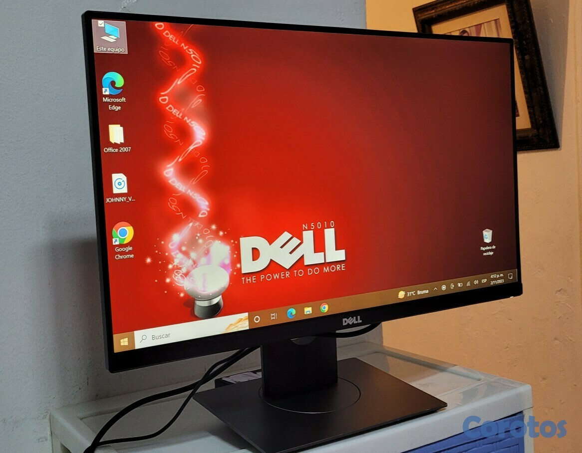 computadoras y laptops - Monitor Dell 24 Pulg Sin Bordes hdmi 76hz 1