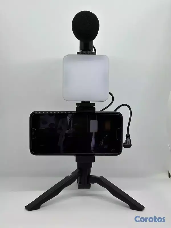 camaras y audio - Kit Profesional para Crear Videos AY-49 con Micróf 4