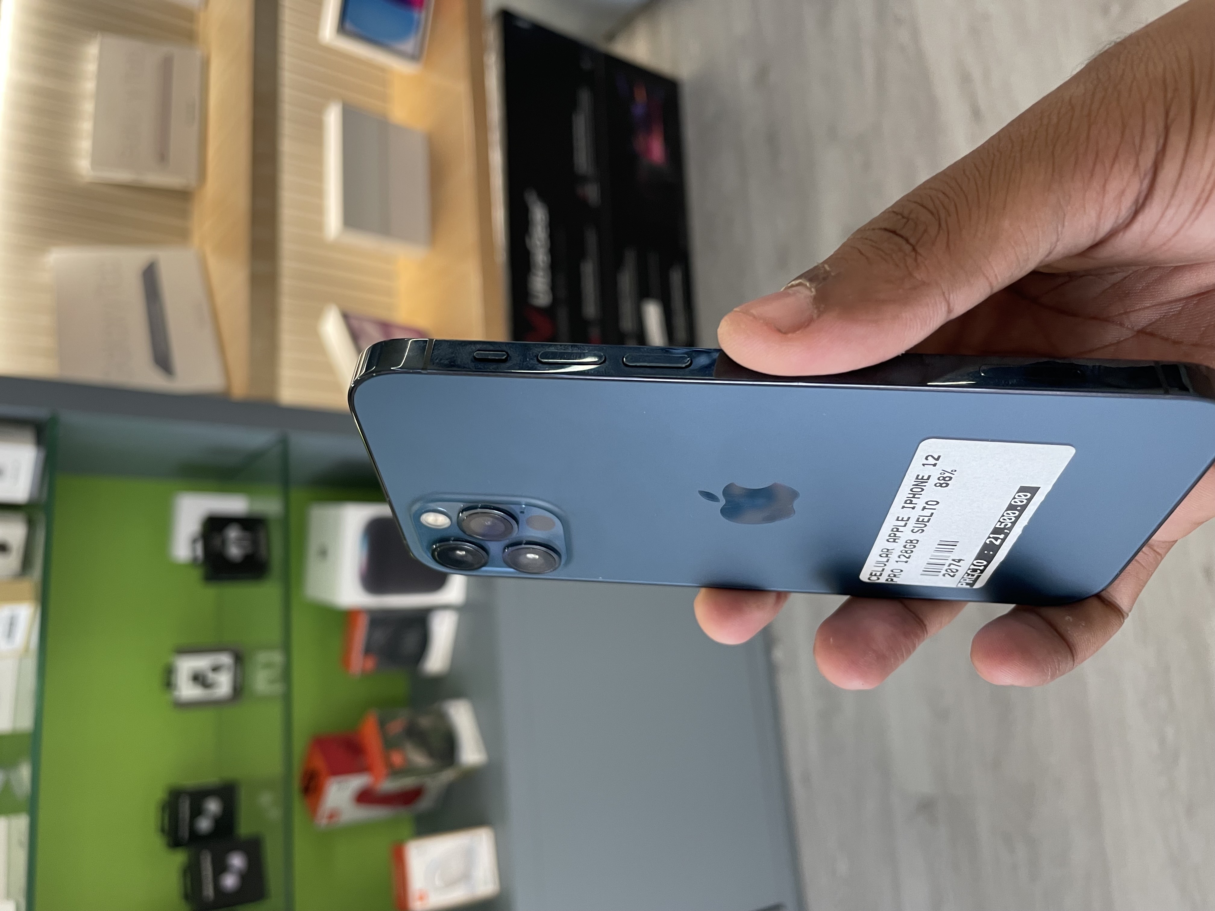 celulares y tabletas - IPHONE 12 PRO 128GbBATERÍA 88% 4