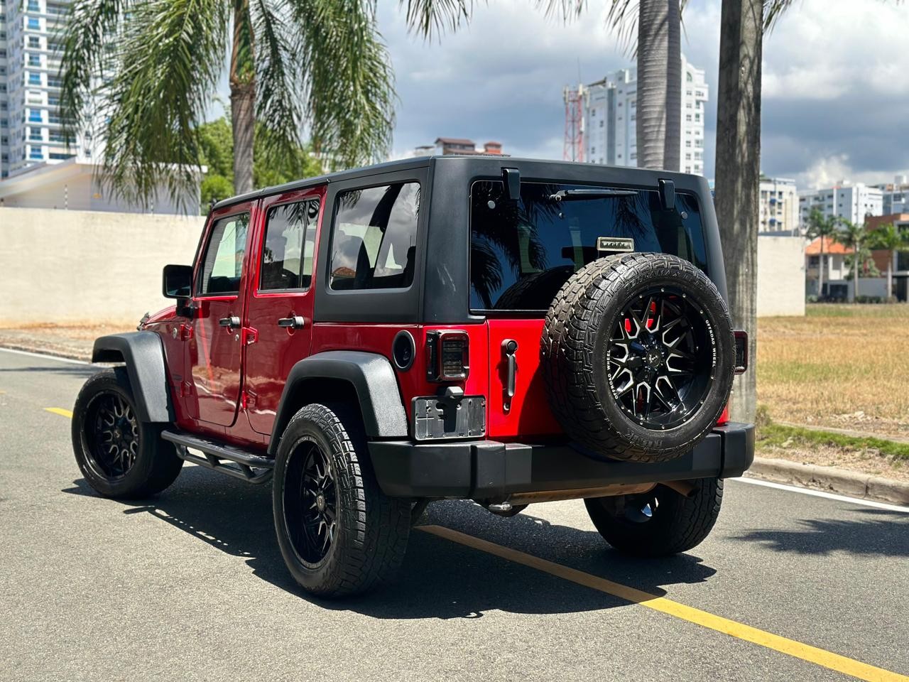 jeepetas y camionetas - Jeep wrangler unlimited JK 2018 impecable  4