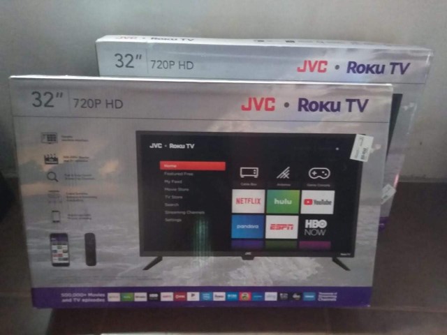tv - JVC 32" Class HD (720p) Roku Smart LED TV (LT-32MAW205)

Nueva sellada