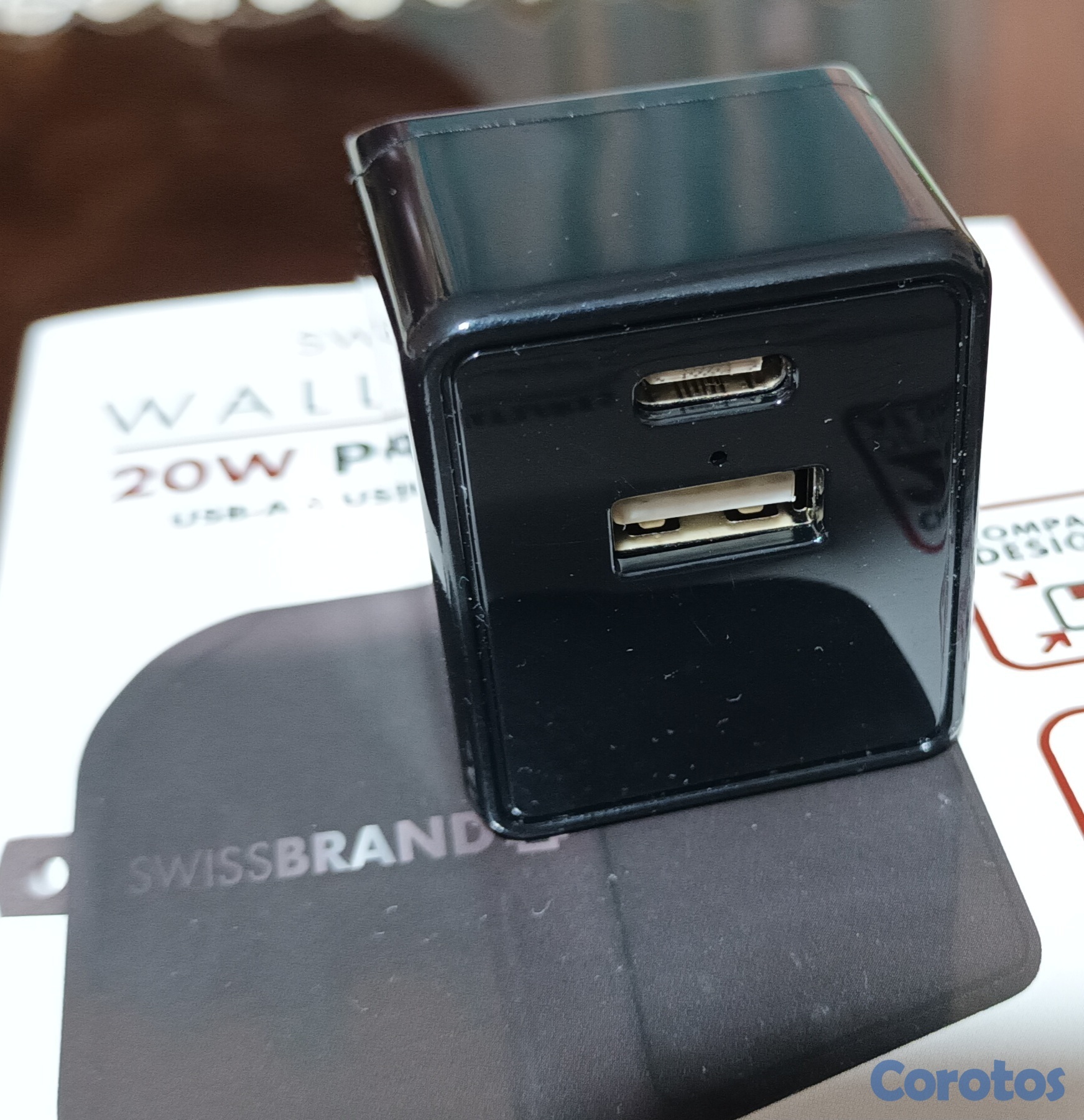 otros electronicos - Adaptador de corriente de 20W - Doble carga 3