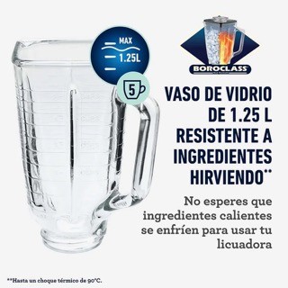 electrodomesticos - Licuadora clásica Oster cromada con perilla ergonómica de 3 velocidades 700watts 4
