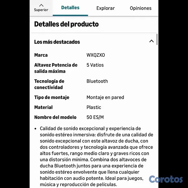 camaras y audio - Bocina para el baño/ Bocina Inalámbrica 8
