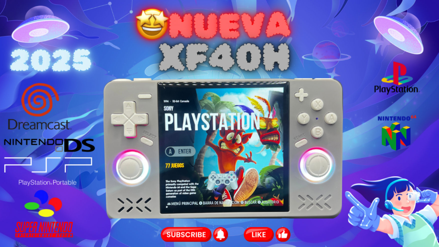 consolas y videojuegos - portátil XF40h nueva 2025 9