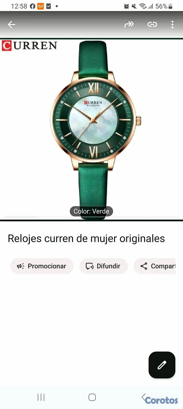 joyas, relojes y accesorios - Relojes curren y Poedagar Originales  10