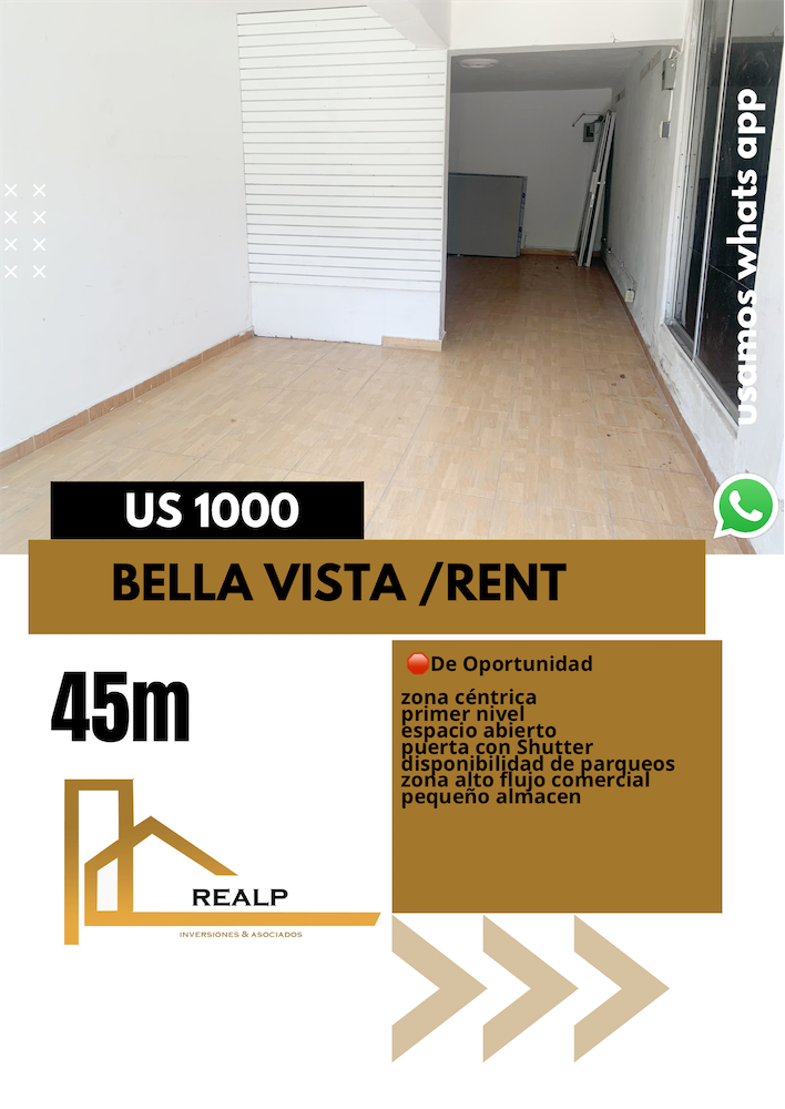 oficinas y locales comerciales - Local céntrico en bella vista 