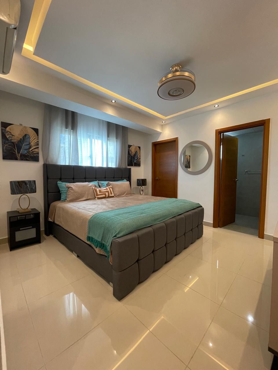 apartamentos - Alquilo apartamento amueblado en Piantini  5