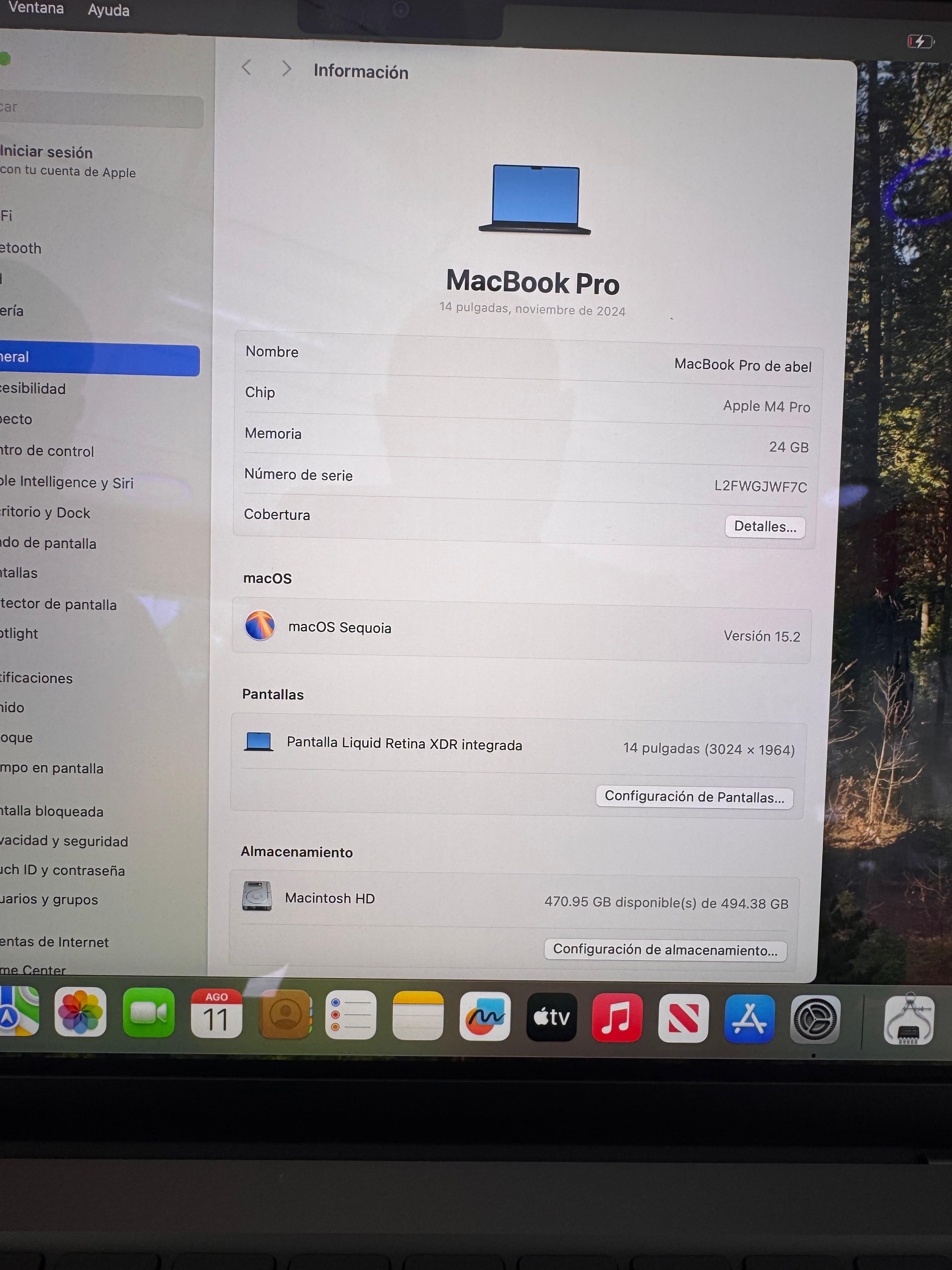 computadoras y laptops - Macbook pro , m4, año 2024 2