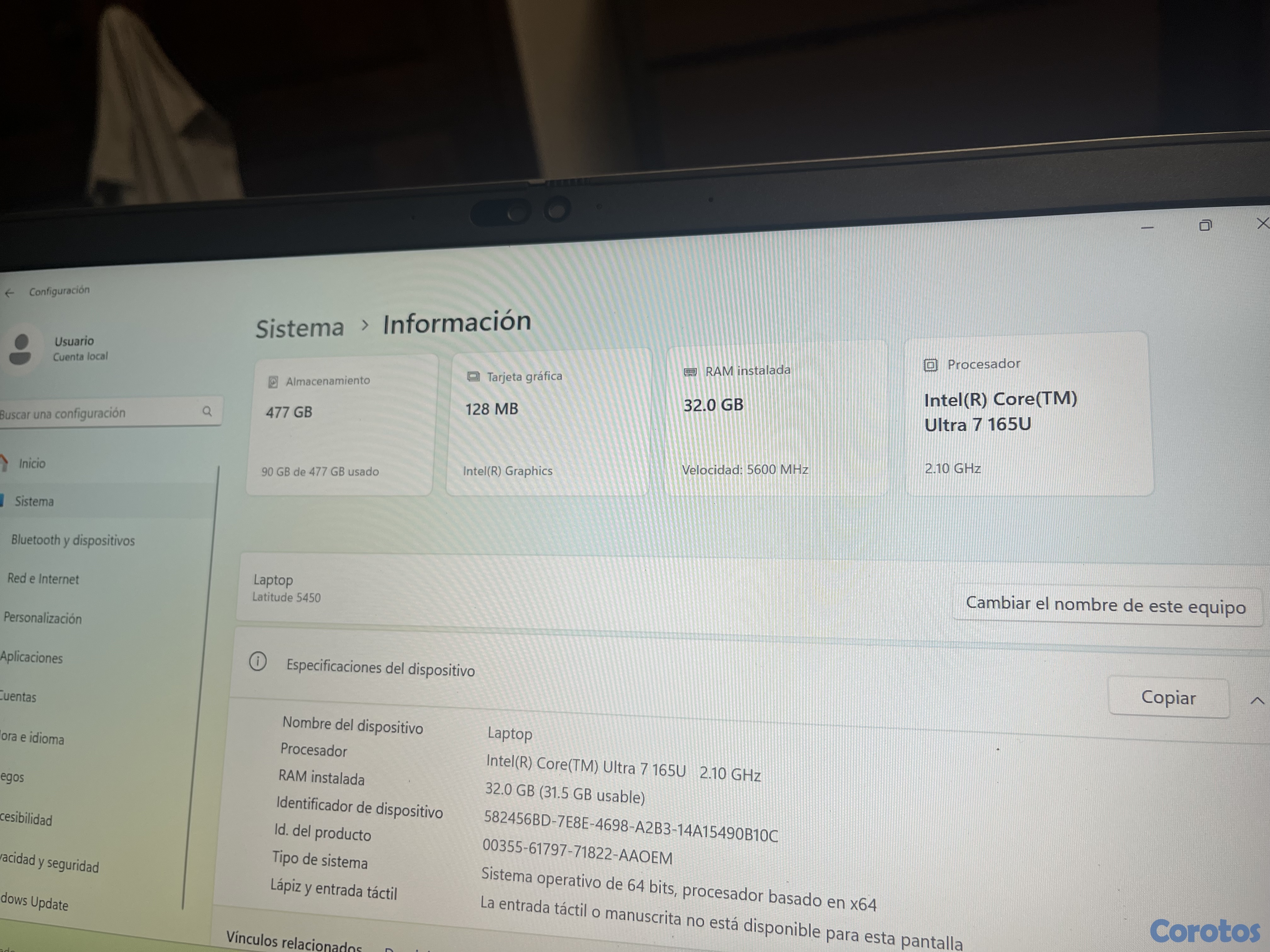 computadoras y laptops - Vendo laptop nueva  2