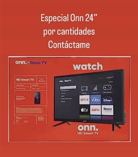 tv - ✅ Smart TV ONN , 24 -32 - 43 pulgadas.  2