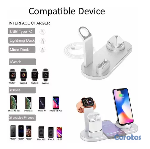 otros electronicos - Cargador multiple 3