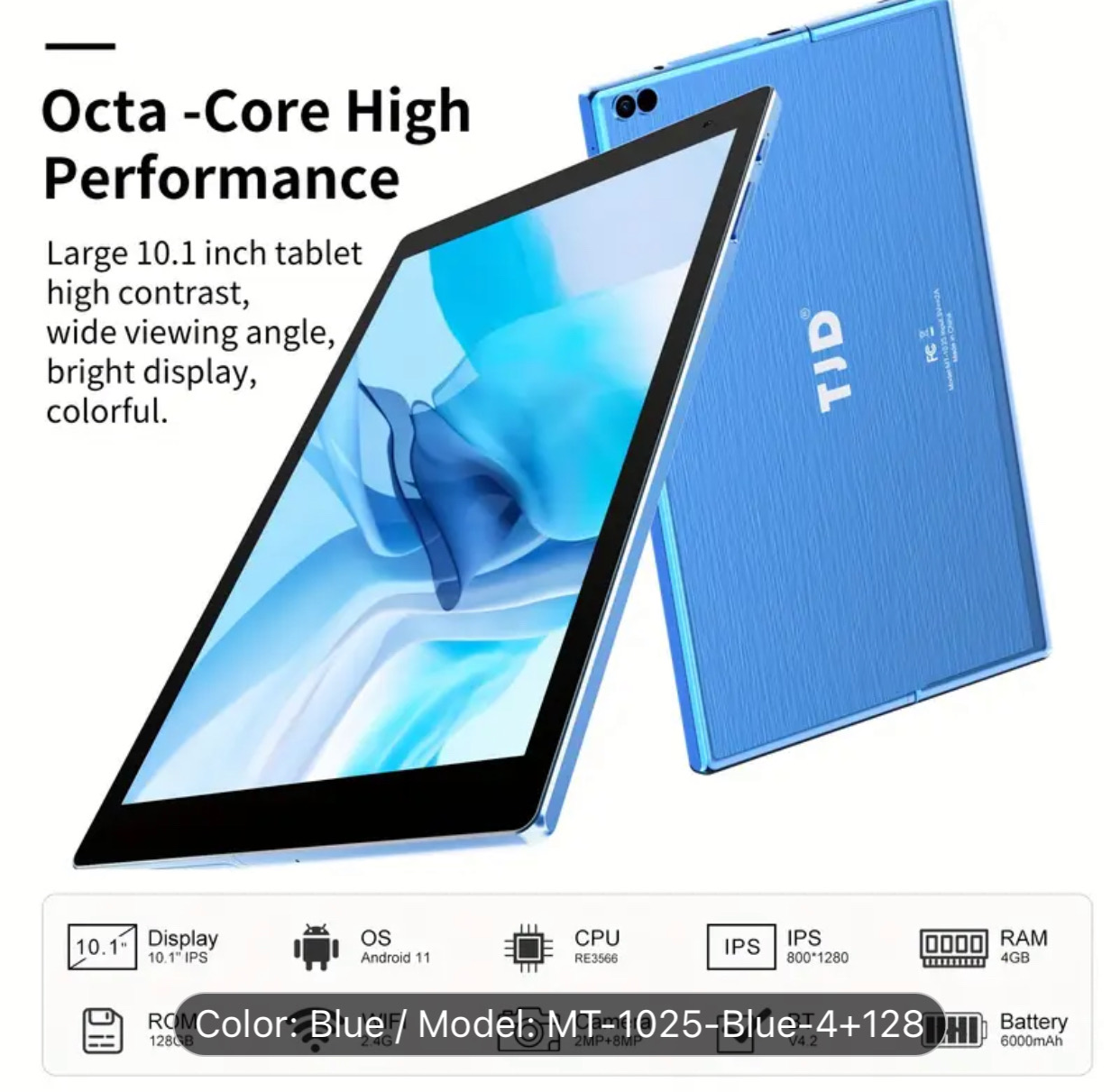 celulares y tabletas - Tablet Android 11 GSM 128Gb 4Gb Rosada Nueva 2