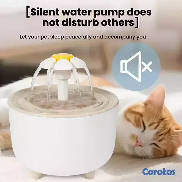 animales y mascotas - Fuente de agua para gatos 1.5 litros 4