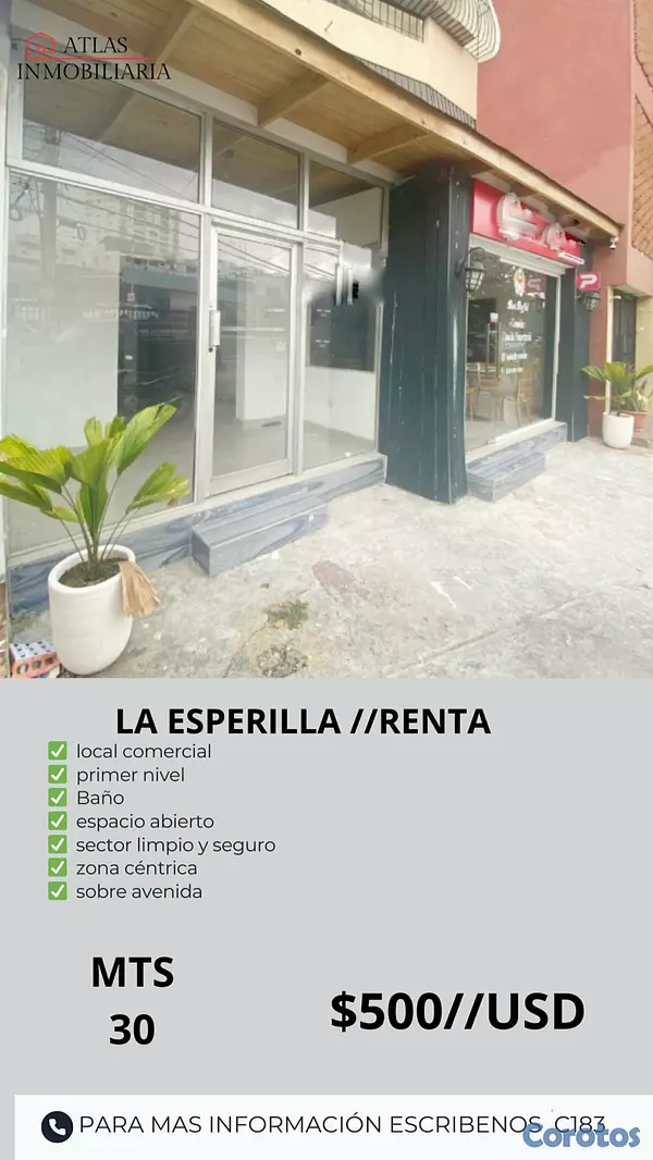 oficinas y locales comerciales - se alquila local  3