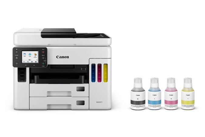impresoras y scanners - GX7010 CANON MAXIFY, SISTEMA TINTA CONTINUA, DE FABRICA ,COLOR, 45PPM  3