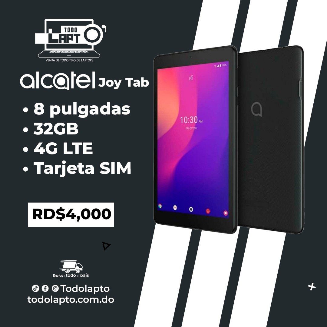 celulares y tabletas - tablet  Alcatel JOY TAB chip  32gb 