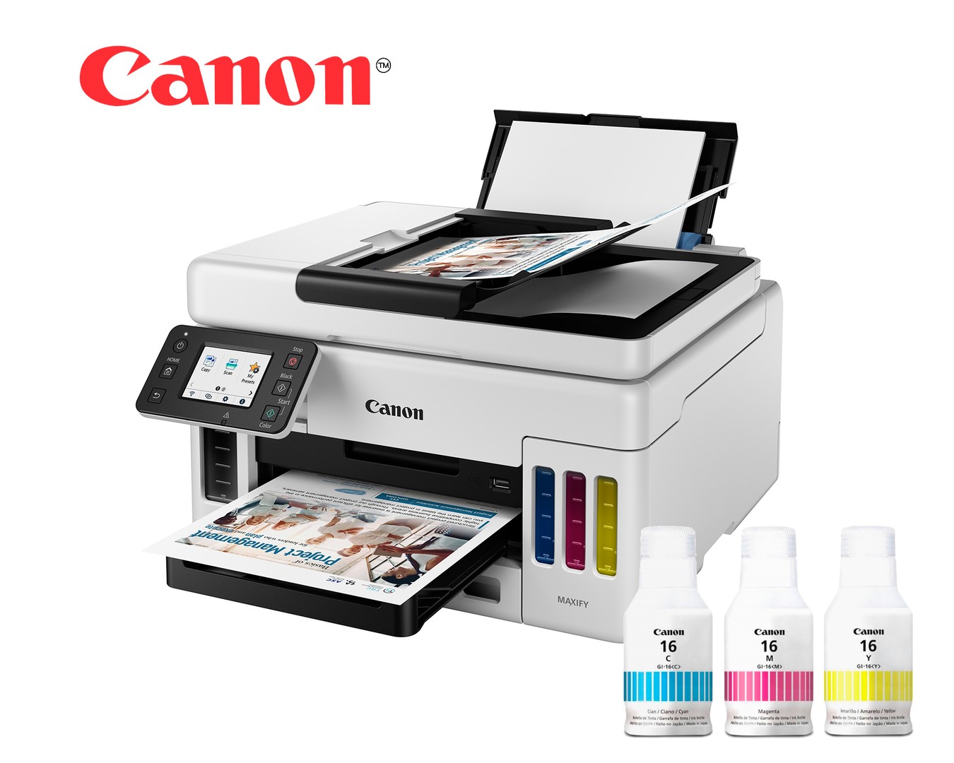 impresoras y scanners - IMPRESORA CANON GX6010 MAXIFY MEGA TANK MULTIFUNCIONAL.