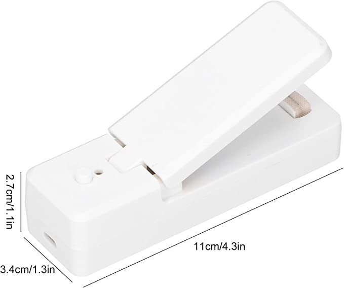 accesorios para electronica - Mini máquina selladora portátil de carga USB para fundas bolsas plasticas 1