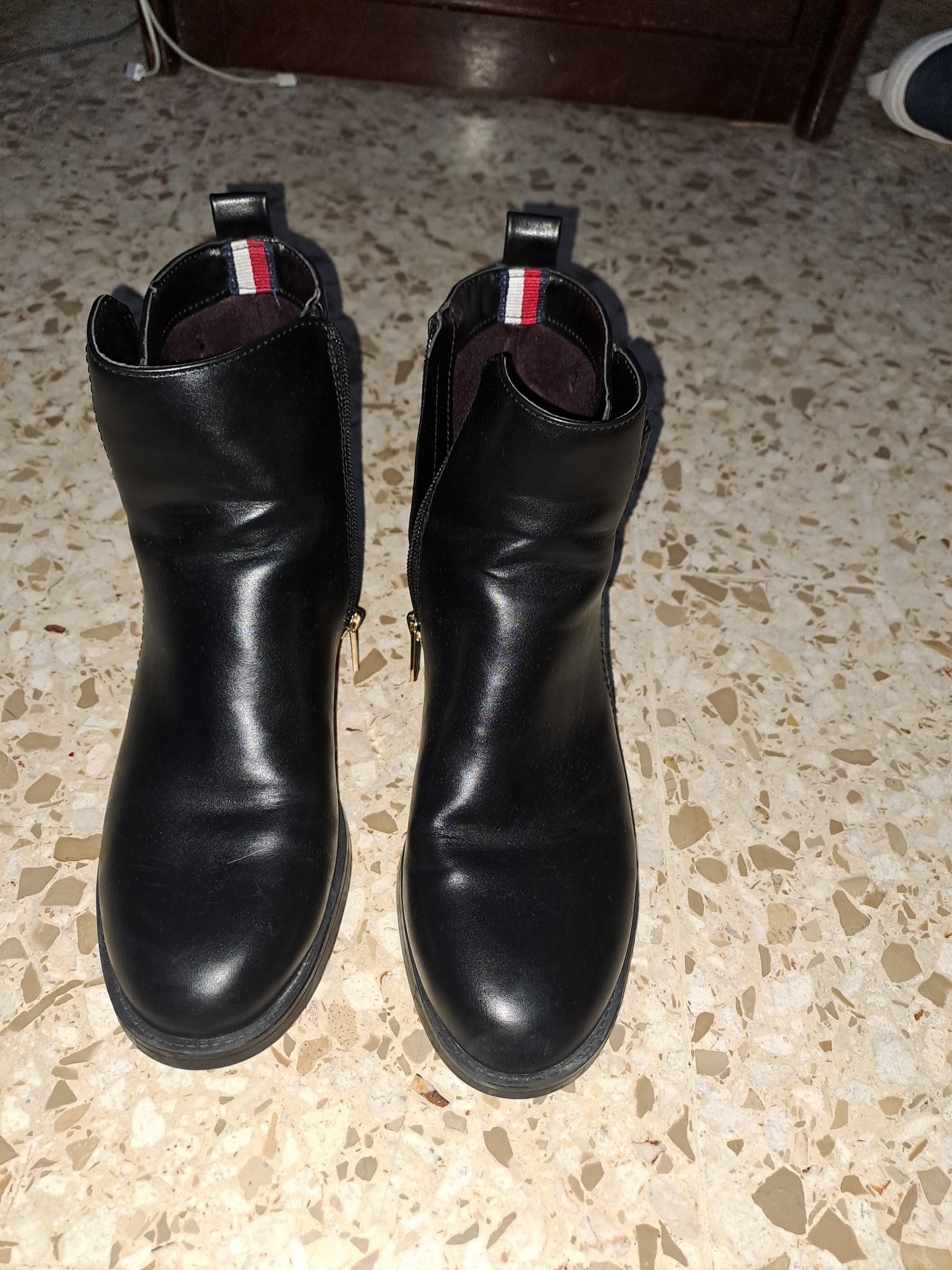 zapatos para mujer - Botas Negra 7  tommy hilfiger de mujer 1