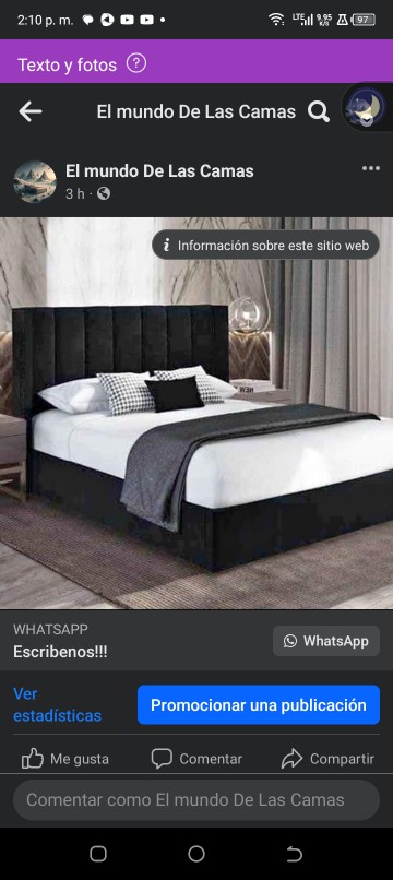 muebles y colchones - Ventas de bases de camas y colchones postopedicos y pillow top (60x75 Queen). 8