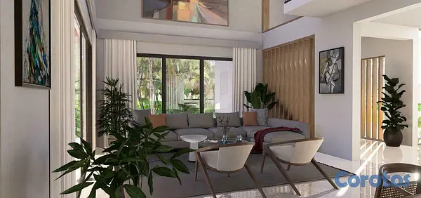 casas vacacionales y villas - Villa en venta en el village en Punta Cana 9