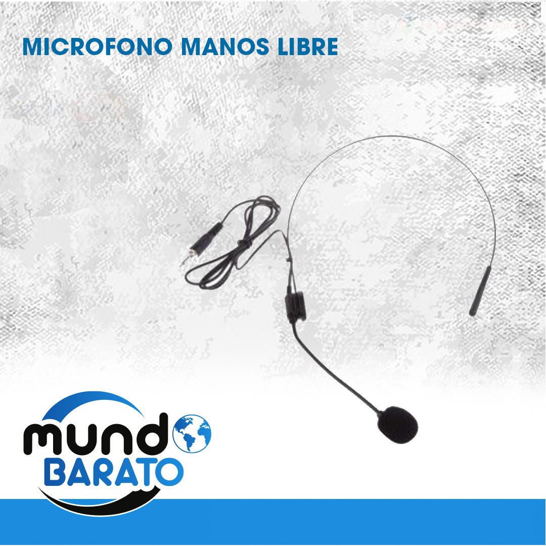 otros electronicos - Microfono Diadema Manos Libres con Plug Cintillo 0