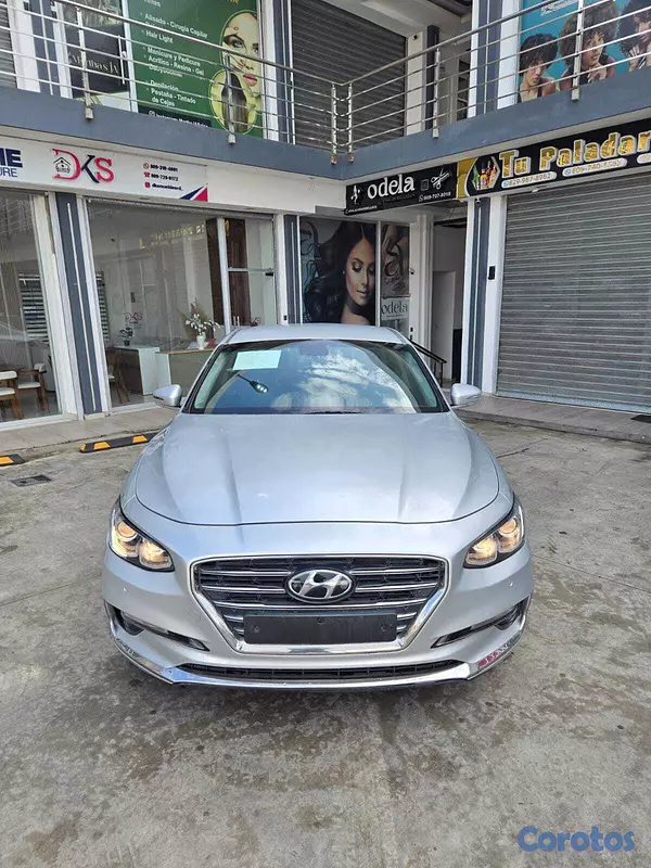 carros - HYUNDAI GRANDEUR 2018 GRIS 4