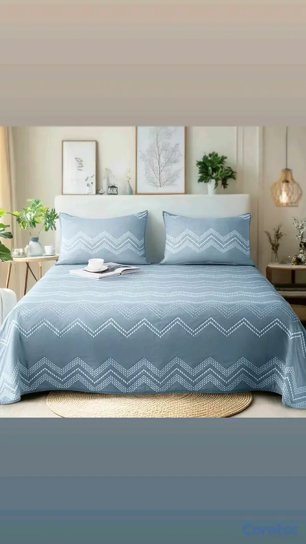 decoración y accesorios - Set de Colchas Queen Importados, Nuevos en su Empaque  4