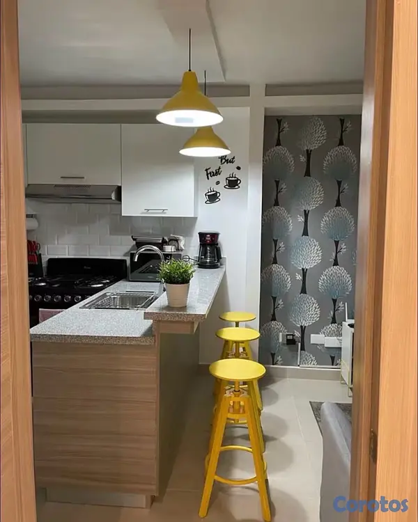 apartamentos - Vendo en Crisfer Punta Cana 1 hab, 4to piso, ascensor, completamente amueblado 4