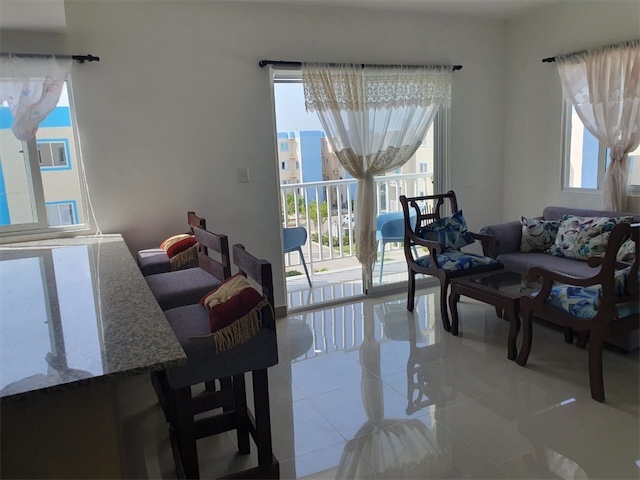 apartamentos - Se renta apartamento de 2 habitaciones amueblado en Serena Village Punta Cana 7