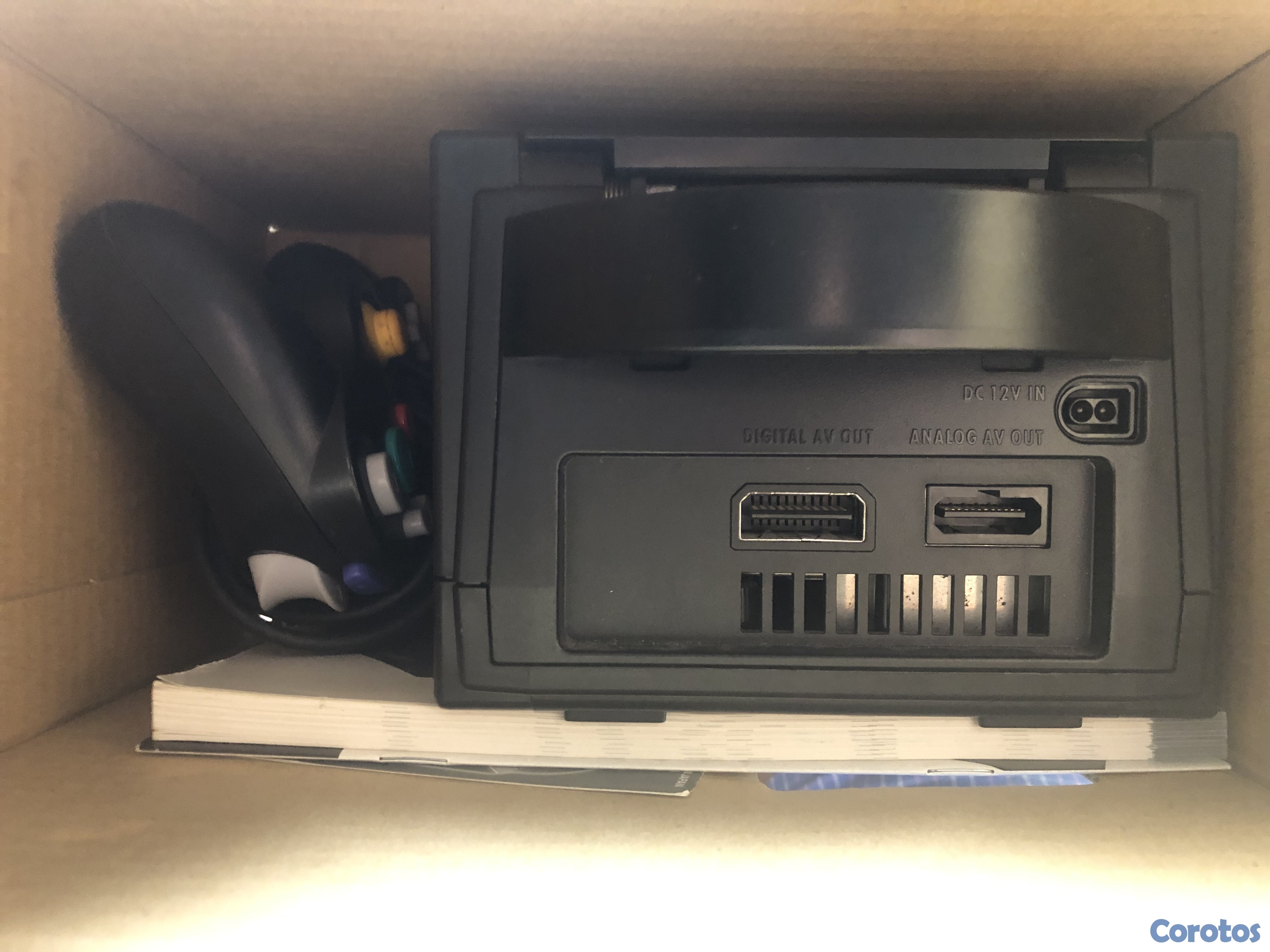 consolas y videojuegos - Nintendo GameCube en su caja con todos sus accesorios 1