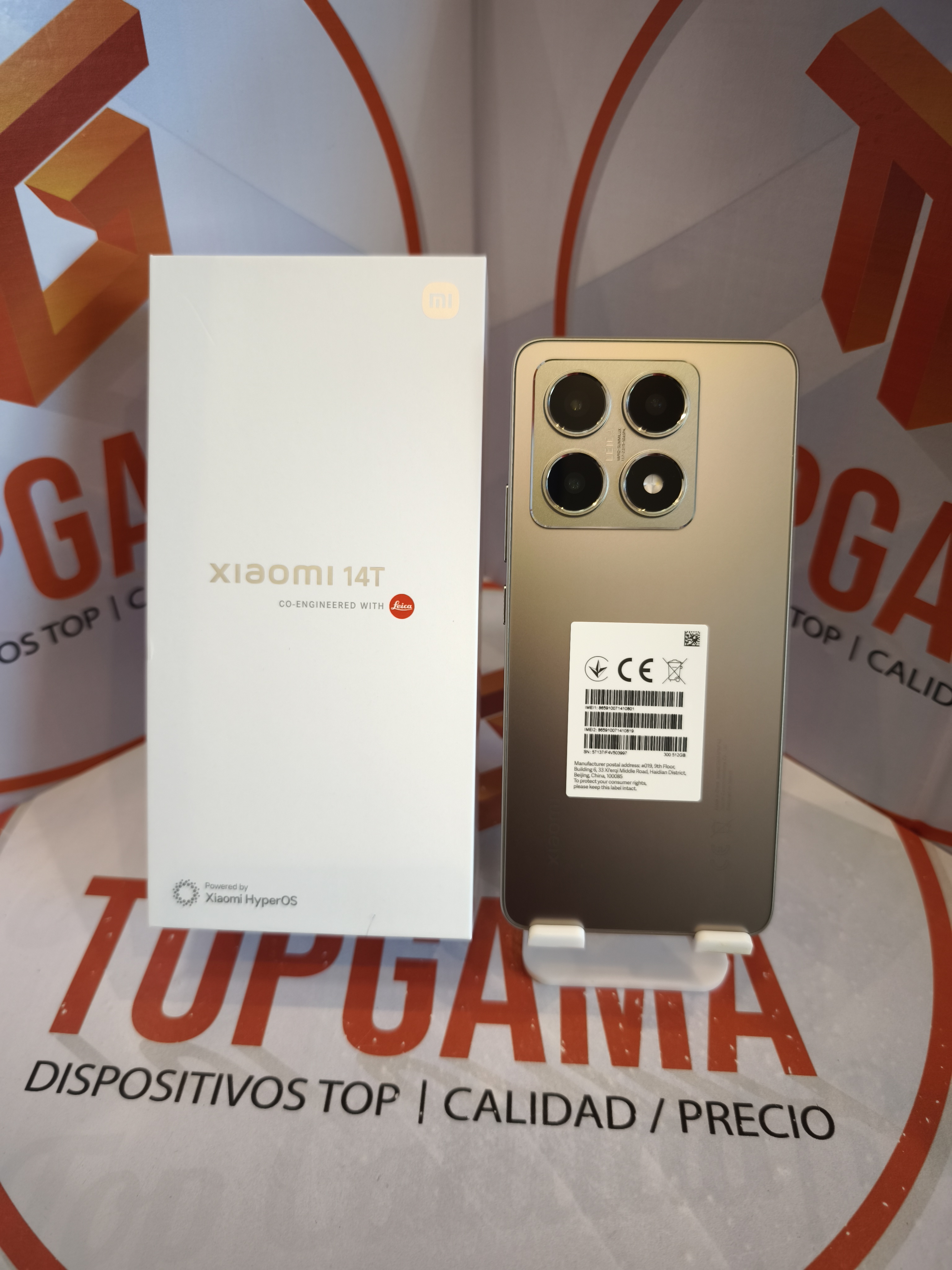 celulares y tabletas - XIAOMI 14T 5G, 12GB RAM 512GB ROM  0