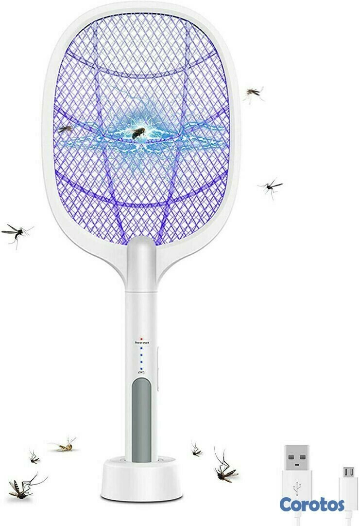 herramientas, jardines y exterior - RAQUETA PARA MOSQUITOS - GECKO LTD-618 4