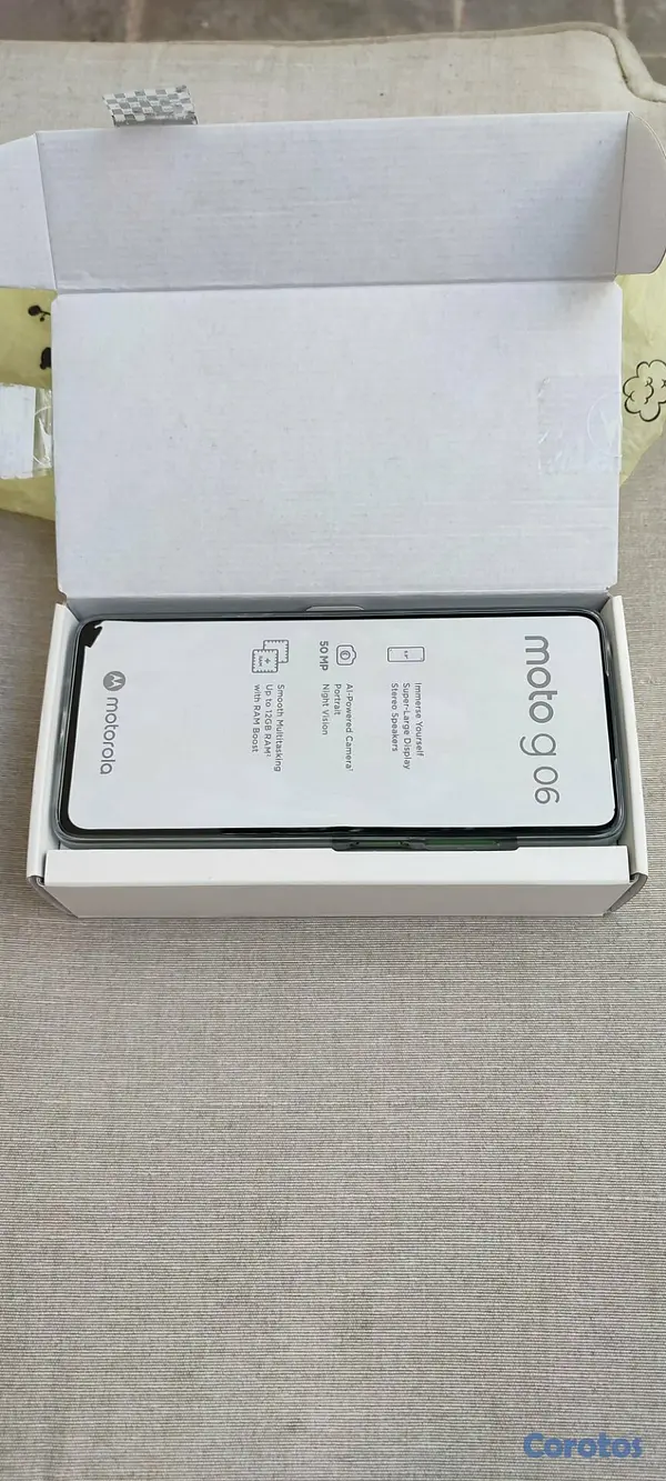celulares y tabletas - Motorola g06 nuevo en su caja vendo 3