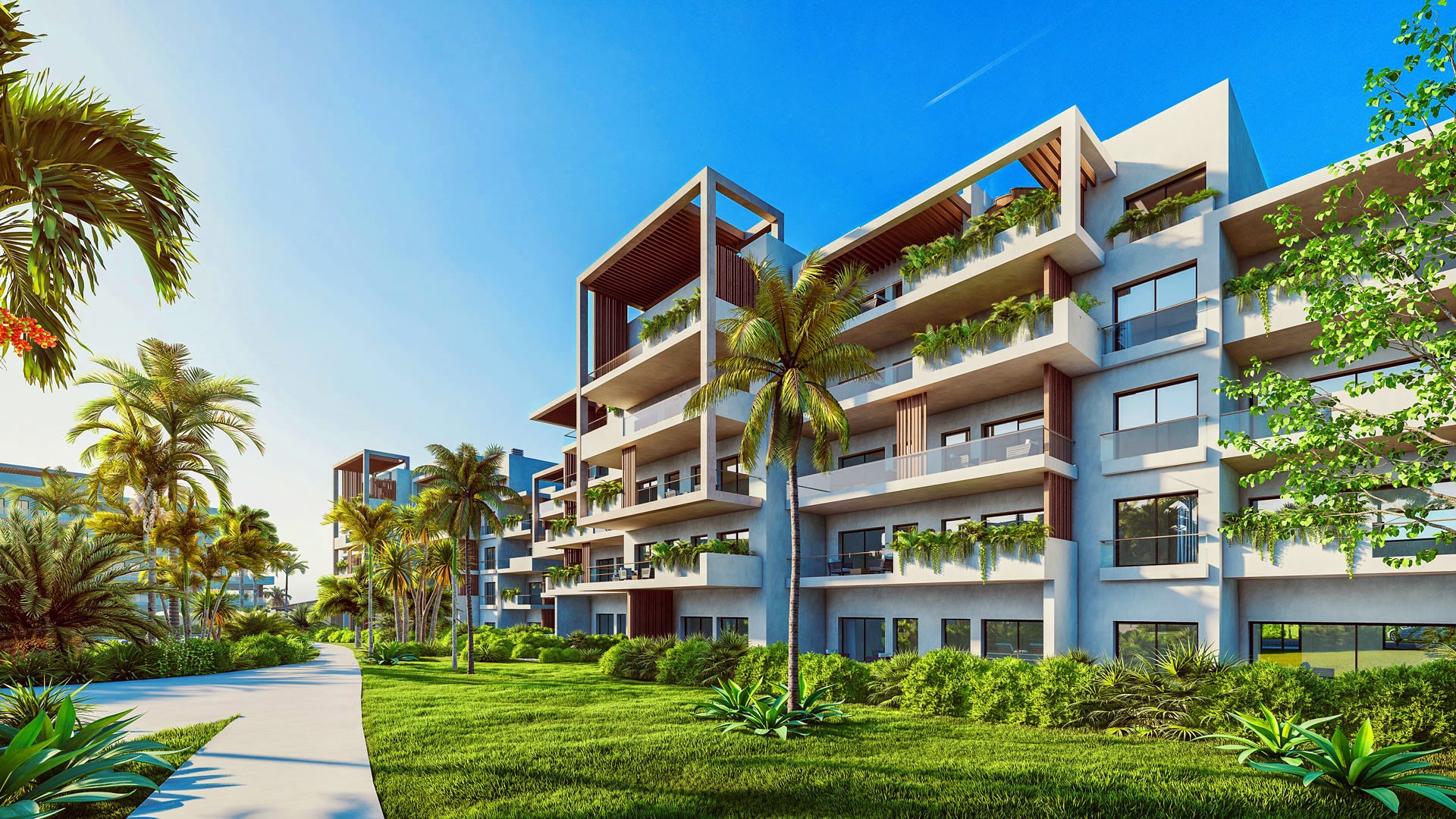 apartamentos - Proyecto de apartamentos en Punta Cana, Libre de impuestos y con linea blanca. 3