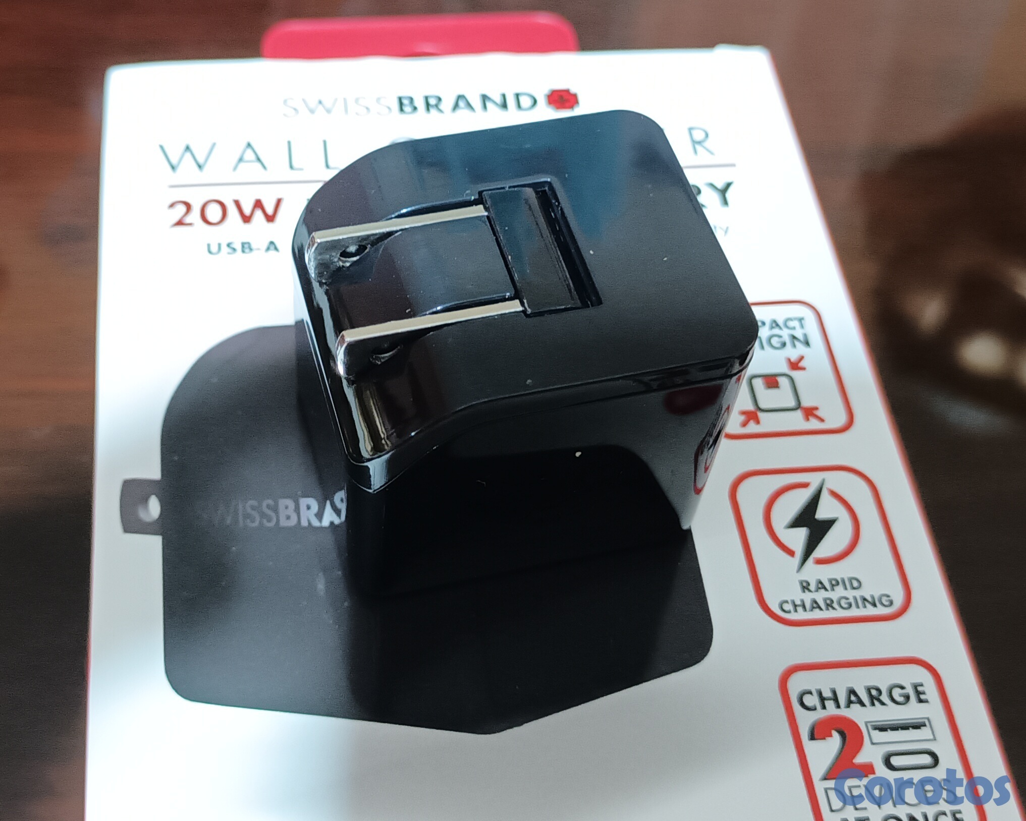 otros electronicos - Adaptador de corriente de 20W - Doble carga 4