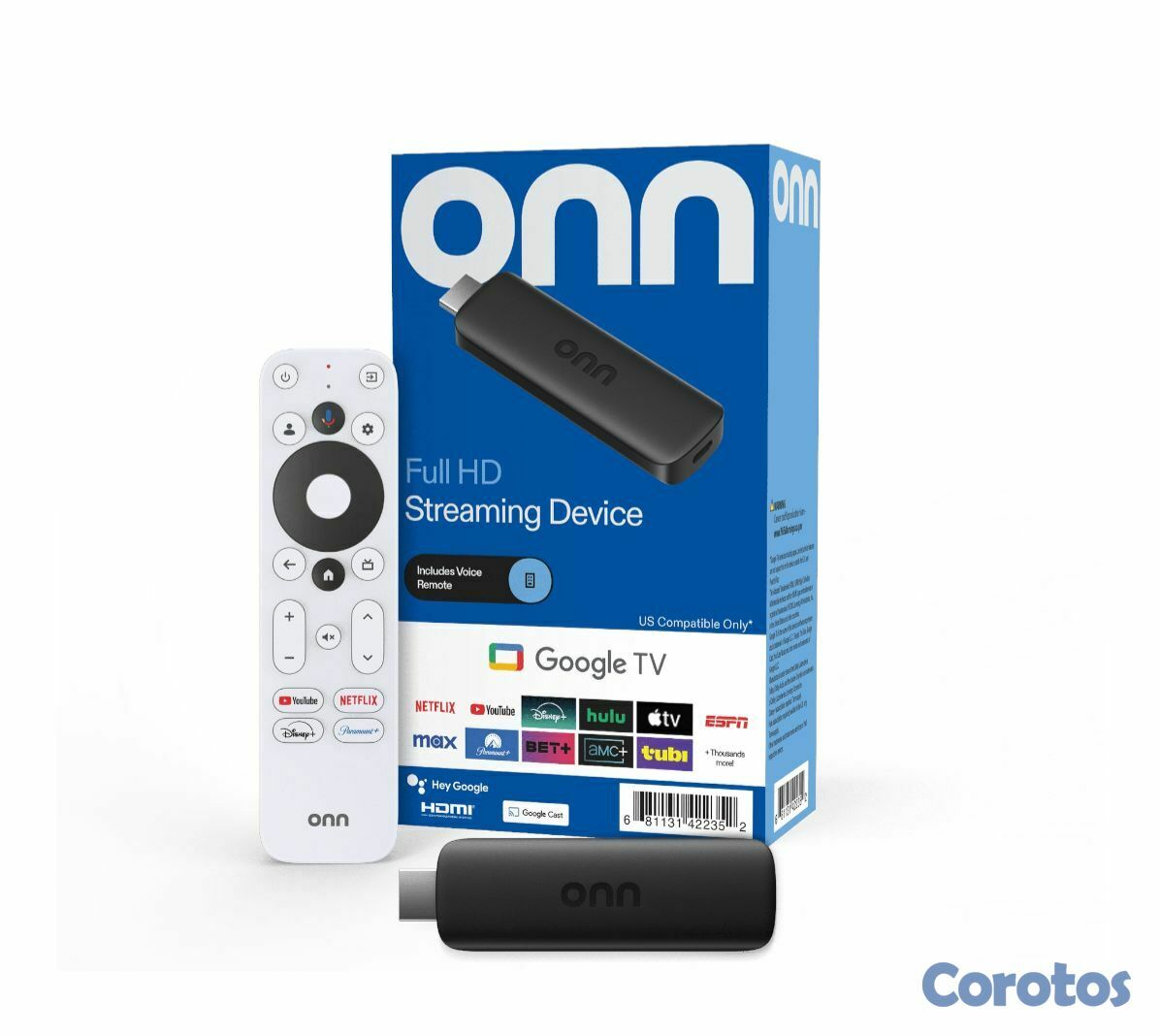 tv - 📺✨ ONN TV Stick Full HD con Google TV, Rápido, compacto y fácil de usar ✨ 1