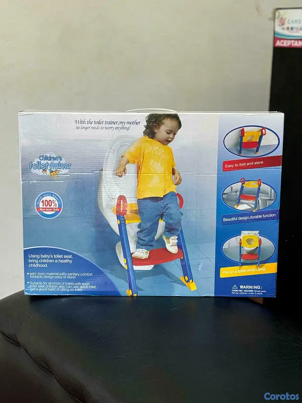 accesorios - Asiento de entrenador de inodoro con escalera para 2