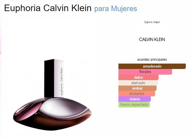 salud y belleza - EUPHORIA para mujer Calvin Klein Perfume 3.4 oz nuevo  100% original desde USA 1