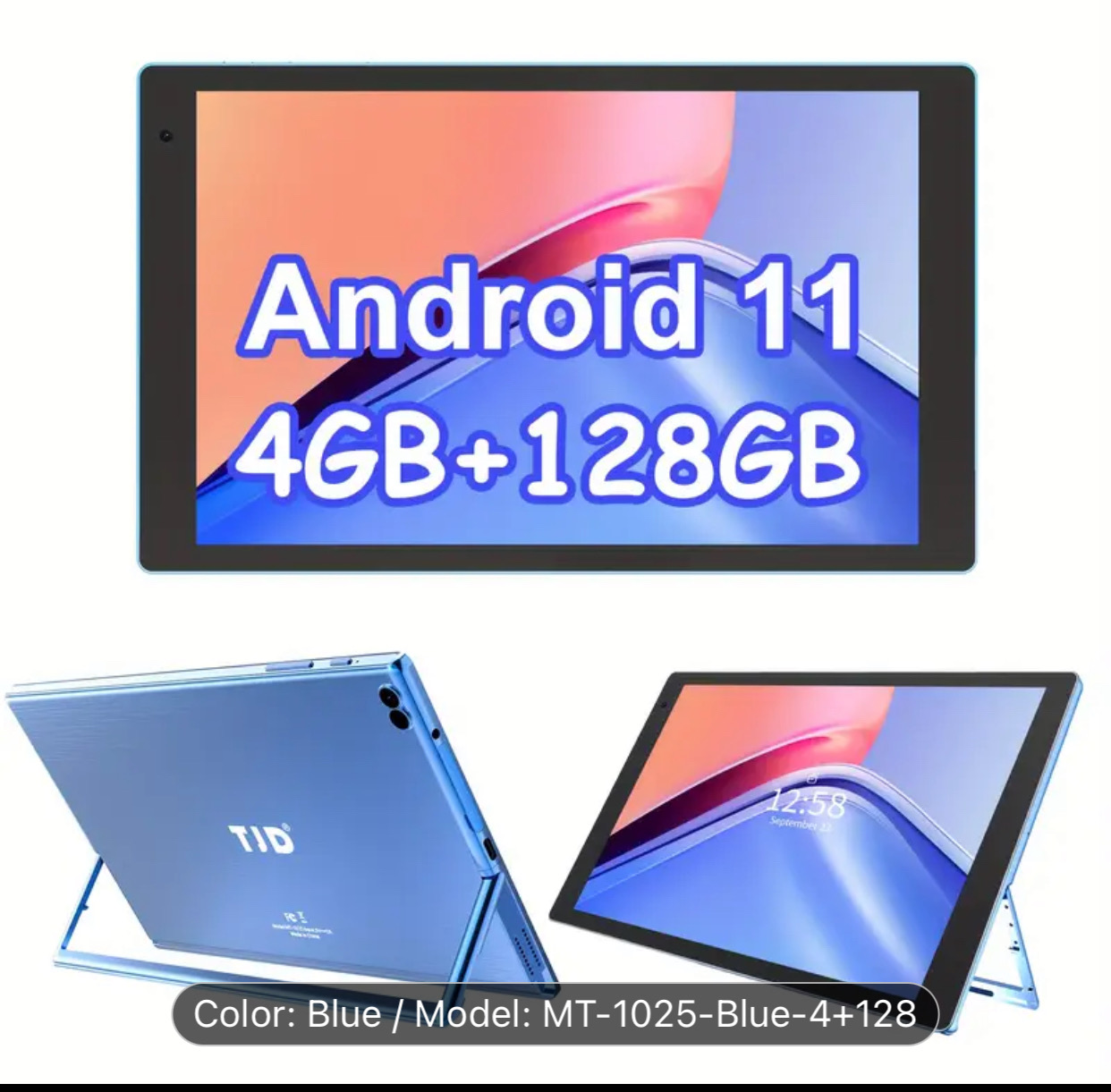 celulares y tabletas - Tablet Android 11 GSM 128Gb 4Gb Rosada Nueva 3